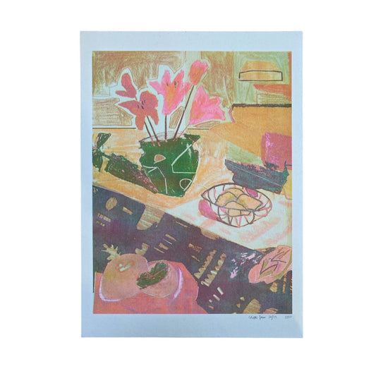 Still Life Riso Print