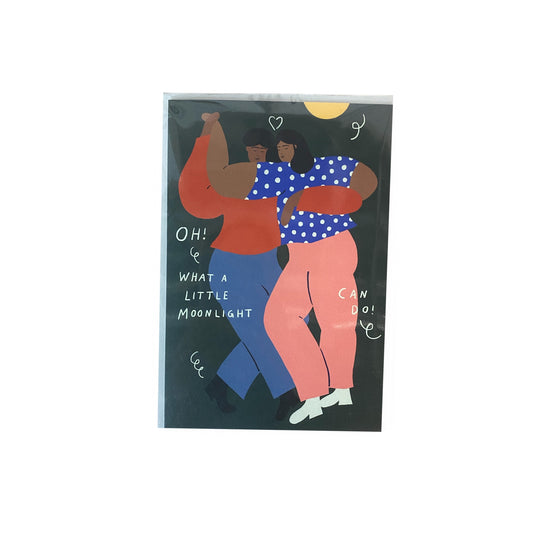 Dancing greeting card